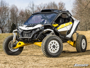 Can-Am Maverick R Scratch-Resistant Flip Windshield - Clear