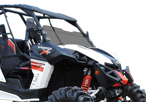 Can-Am Maverick Scratch Resistant Half Windshield