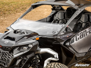 Can-Am Maverick R Half Windshield - Clear SR