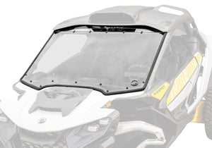 Can-Am Maverick R Scratch-Resistant Full Windshield - 72