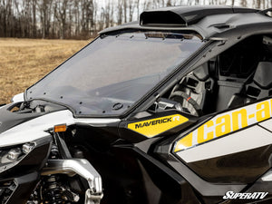 Can-Am Maverick R Scratch-Resistant Full Windshield - 72