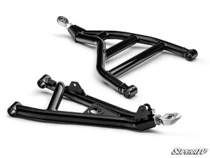 Can-Am Maverick X3 Atlas Pro 1.5in. Forward Offset A-Arms - Black - 64in.