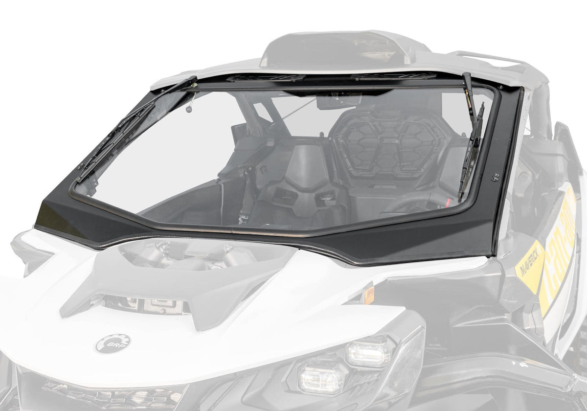 Can-Am Maverick R Glass Windshield + LH Windshield Wiper