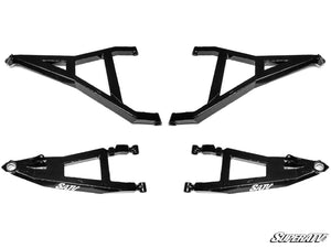 Can-Am 1.5in. Offset Boxed A-Arms | Black | 72in. Wide