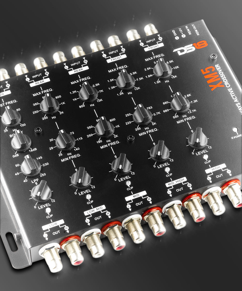 High Volt 5-Way Active Crossover - DS18