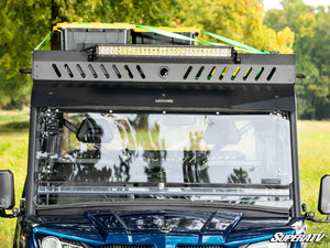 CFMOTO UForce 1000 XL Outfitter Roof Rack + Recessed Lights + 30in. Light Bar + Metal Roof