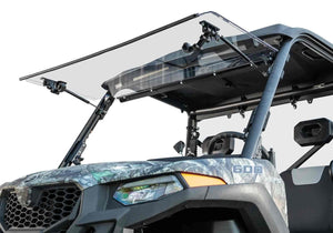 CFMOTO UForce 600 Scratch Resistant Flip Windshield - 2021-2022