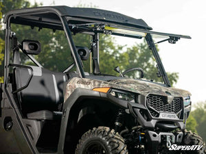 CFMOTO UForce 600 Scratch Resistant Flip Windshield - 2021-2022