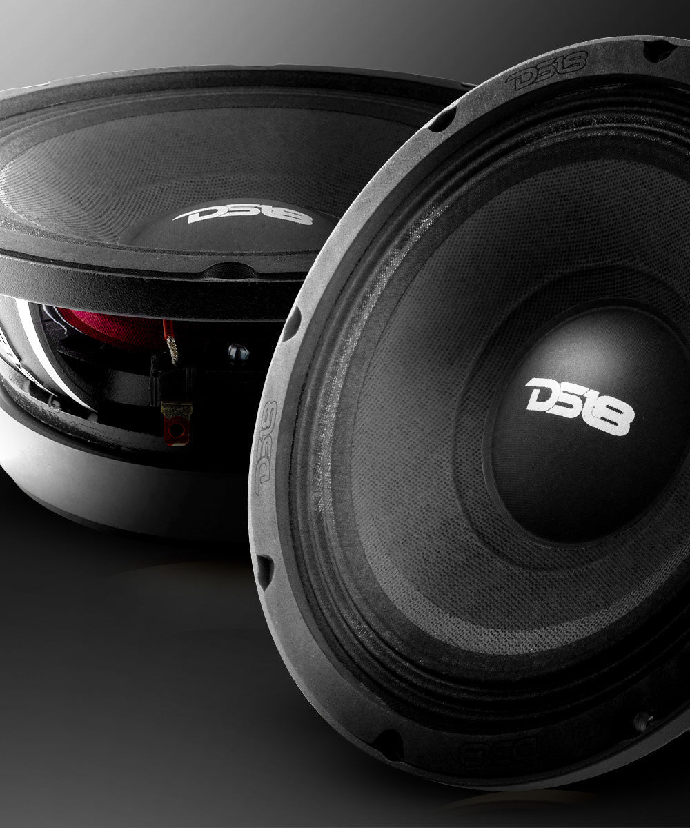 PRO-FU 8" Mid-Range Loudspeaker 350 Watts Rms 4-Ohm - DS18