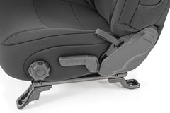 Seat Covers | Front and Rear w/ Armrest | Jeep Wrangler Unlimited 4WD (18-26)