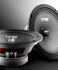 DS18 PRO-B6.4 6.5" Mid-Range Car Audio Loudspeaker with Bullet 120 Watts 4-Ohm - DS18