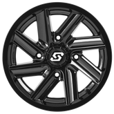 CHOPPER WHEEL 14X7 4/110 5+2 (+10MM) BLACK