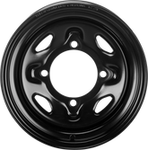SEDONA STEEL 12X7 4/137 4+3 BLK FRONT