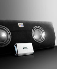 Dual 10" Loaded Subwoofer Enclosure for Tundra 2022 and Up Double Cab and Crew Max With subwoofers and Amplifier (2 X