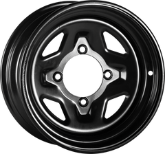 SEDONA STEEL 14X7 4/137 4+3 BLK 14MM