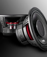 PRO 8" Coaxial Hybrid Mid-Range Water resistant Cone Loudspeaker with Built-in Driver 250 Watts Rms 4-Ohm - DS18