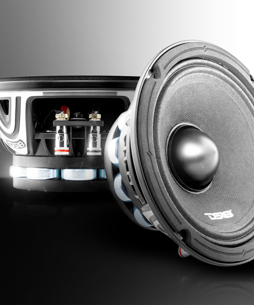 XL 6.5" Neodymium Mid-Range Loudspeaker With Bullet 325 Watts Rms 4-Ohm - DS18