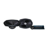DES69C - DES Series 6x9" 2-way Component System 25mm Aluminum Dome Tweeter