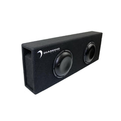 DESMB10D - Dual 10" Slot Vented Passive Subwoofer Enclosure (2 ohm )