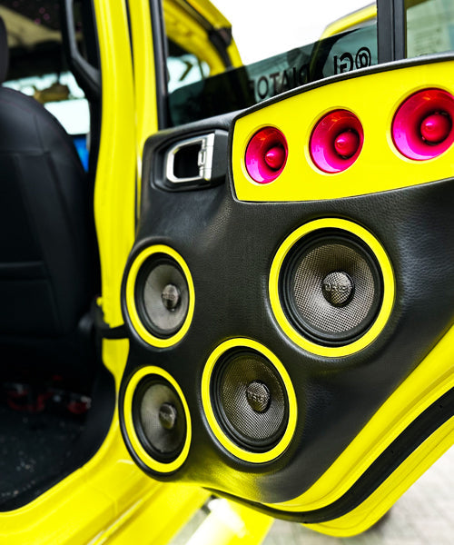 PRO 6.5” Shallow Mid-Bass Loudspeaker with Carbon Fiber Water-Resistant Cone | 250W RMS 4-Ohm - DS18