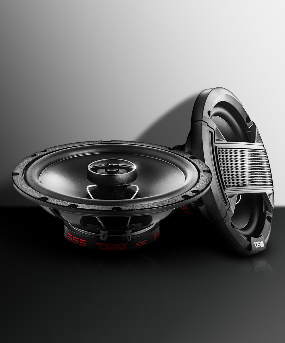 SELECT 6.5" 2-Way Coaxial Speaker | 180W RMS 4-Ohm - DS18