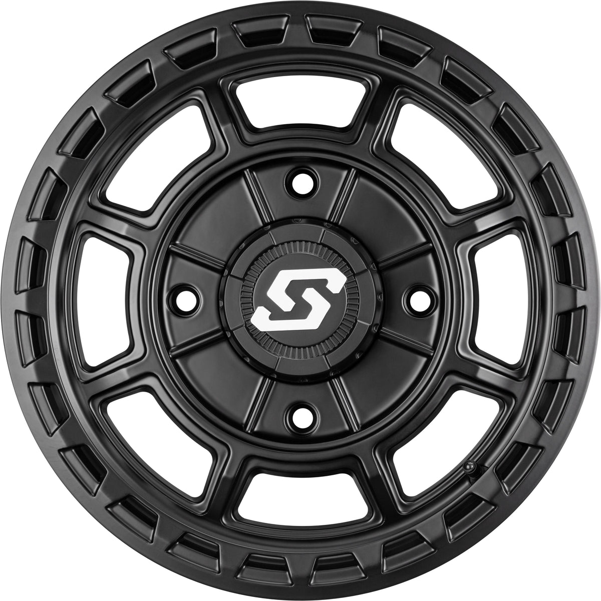 RIFT WHEEL 15X6 4/156 5+1 (+40MM) BLACK