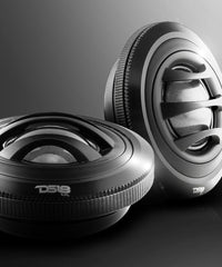 2.5" Dome Neodymium Tweeter with Aluminum Body 50 Watts 1" Silk 4-Ohm Vc - DS18
