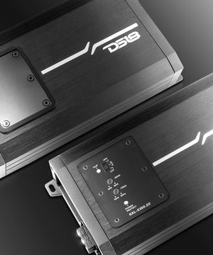 NXL 2-Channel Full-Range Class D IP67 Marine and Powersports Amplifier 2 x 180 Watts Rms @ 4-Ohm - DS18