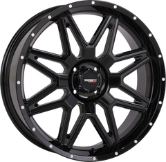 ST7 WHEEL 20X7 4+3 (+10MM) 4/110 GLOSS BLACK
