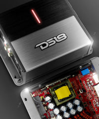 ION Compact Full Range Class D 4-Channel Amplifier 4 x 150 Watts RMS @ 4-ohm - DS18