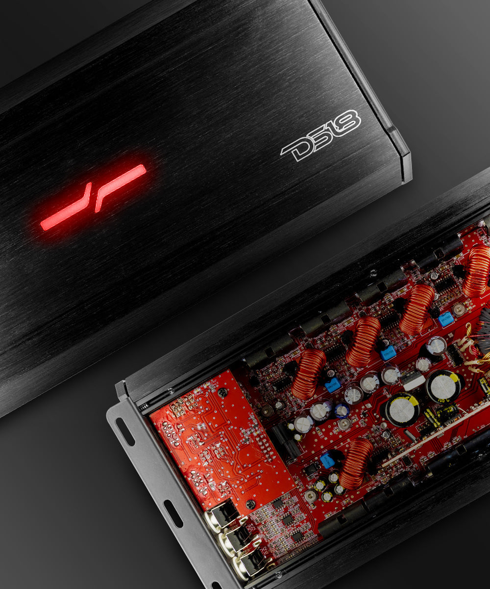 ZXI 6-Channel Class D Amplifier 6 x 200 Watts Rms @ 4-Ohm - DS18