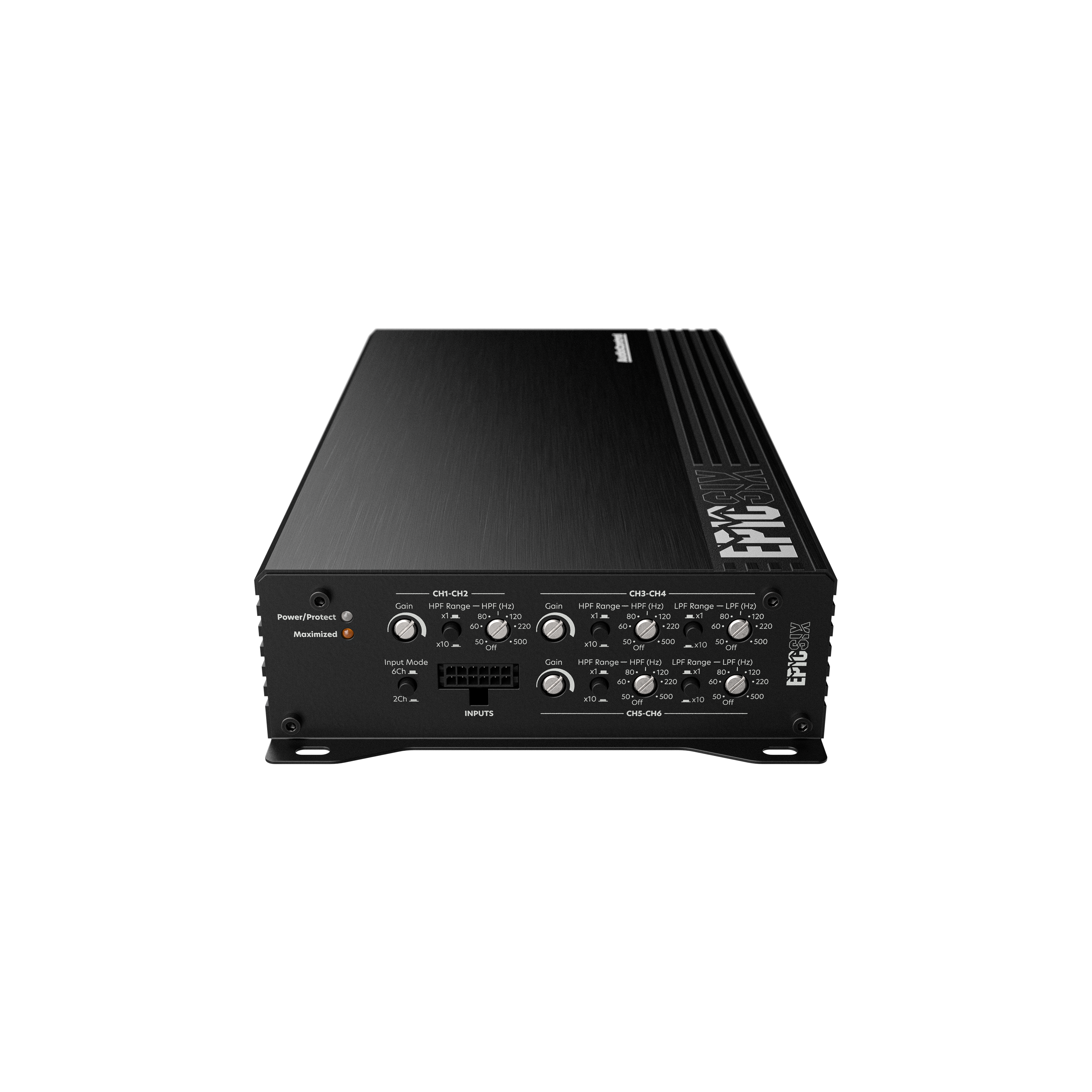 EPICSIX 6-Channel Amplifier, 1200W RMS