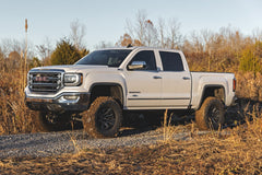7 Inch Stamped Steel LCA Lift Kit | Forged UCA | Bracket | N3 Struts | Chevy/GMC 1500 (16-18)