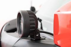 LED Light Kit | Ditch Mount | 3.5" Black Round Pair | Amber DRL | Ford Bronco (21-26)