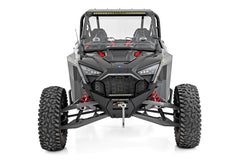 30" Single Row Light Mount | Front | Black Series | White DRL | Polaris RZR Turbo R
