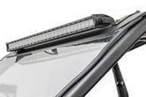 30" Single Row Light Mount | Front | Black Series | White DRL | Polaris RZR Turbo R