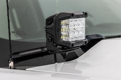 LED Ditch Light Kit | 3in OSRAM Pair | Wide | Chevy/GMC 1500 (14-18 & Classic)