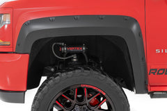 Pocket Fender Flares | 6'7" & 8' Bed | GA0 Northsky Blue | Chevy Silverado 1500 (14-18)/2500HD