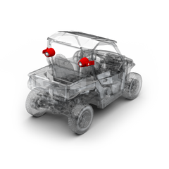 Add-on Rear Moto-Can Kit for 2016+ GENERAL Stage 2 & Stage 3