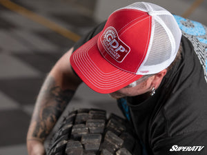 GDP Trucker Hat - Red and White