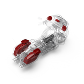 Dual 10" Saddlebag Subwoofer Kit for 2014-2023 Harley-Davidson® Street Glide & Road Glide