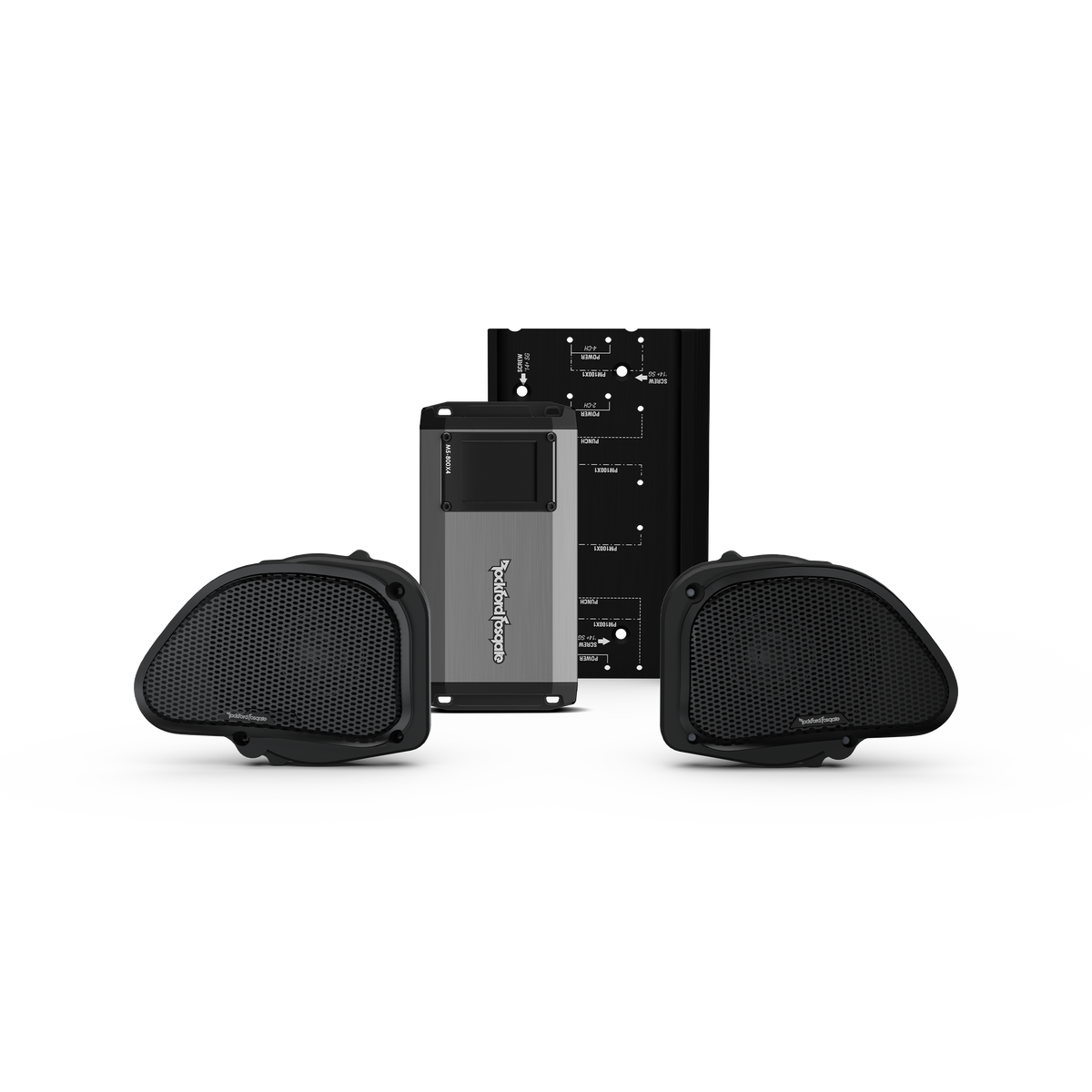 HD9813RG-STG2 - Stage-2 Speaker & Amp Kit for 1998-2013 Harley-Davidson Road Glide (Gen-3) - image 2