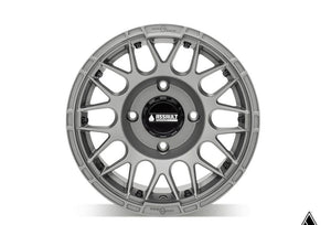 AI Hellfire Innerlock Wheel - Matte Titanium - 15x10 - 4x136