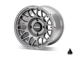 AI Hellfire Innerlock Wheel - Matte Titanium - 15x10 - 4x136