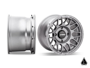 AI Hellfire Innerlock Wheel - Matte Titanium - 15x10 - 4x136