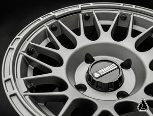 AI Hellfire Innerlock Wheel - Matte Titanium - 15x10 - 4x136