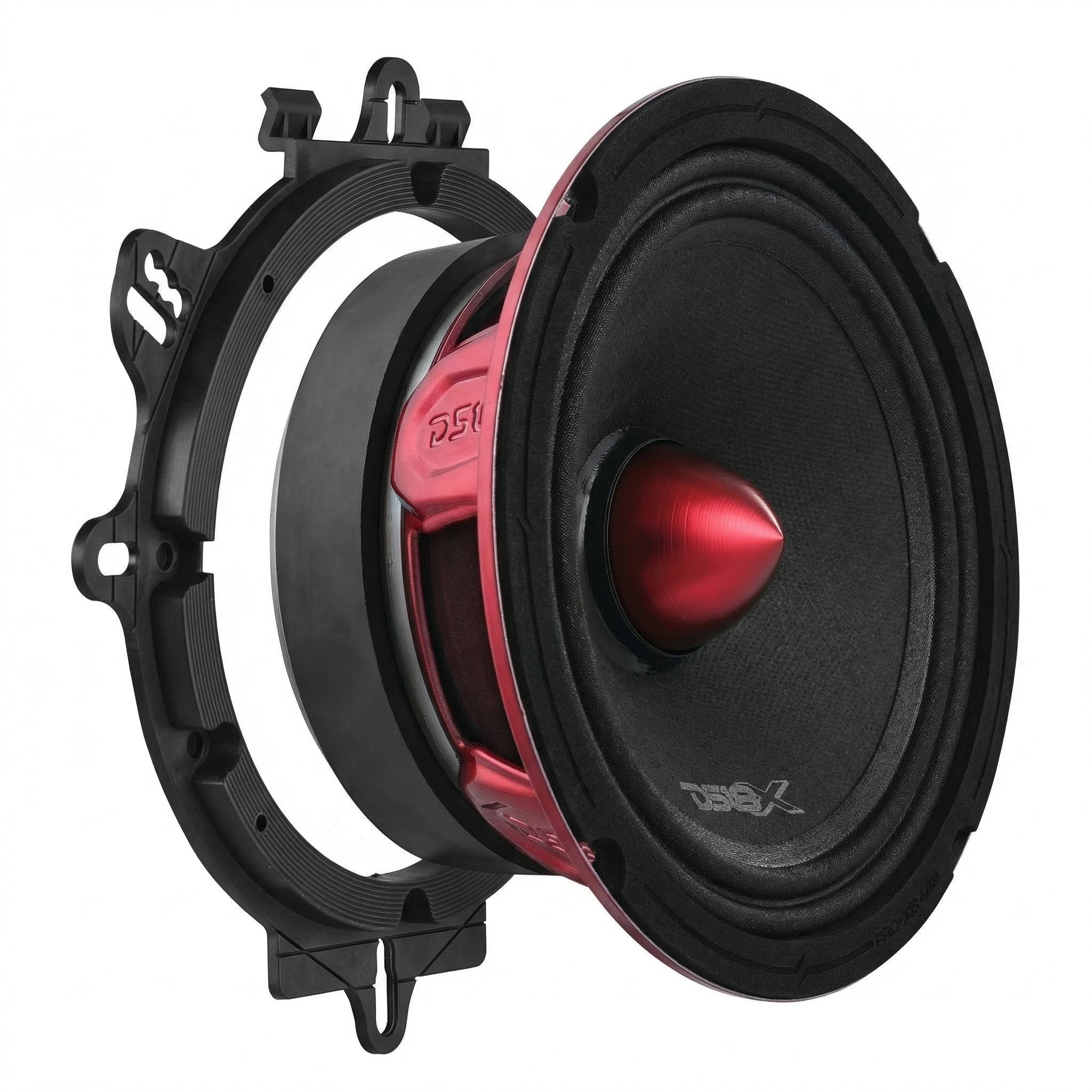 PRO-X 6.5" Mid-Range Loudspeaker with Bullet and OEM Adapter Kit | 250W RSM 4-Ohm - DS18