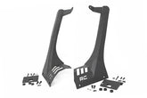 LED Light Mounts | Upper Windshield | 50" | Jeep Gladiator JT/Wrangler JL (18-26)
