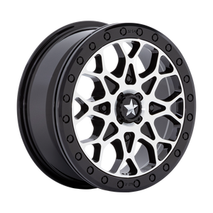 PORTAL UTV BEADLOCK - GLOSS BLACK MACHINED W GB RING