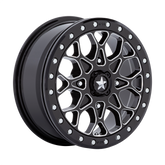 PORTAL UTV BEADLOCK - GLOSS BLACK MACHINED W GB RING